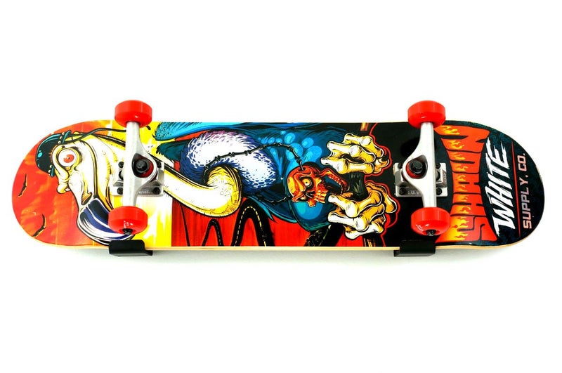 StoreYourBoard Minimalist Skate, Skateboard Wall Rack, Black - Image 4
